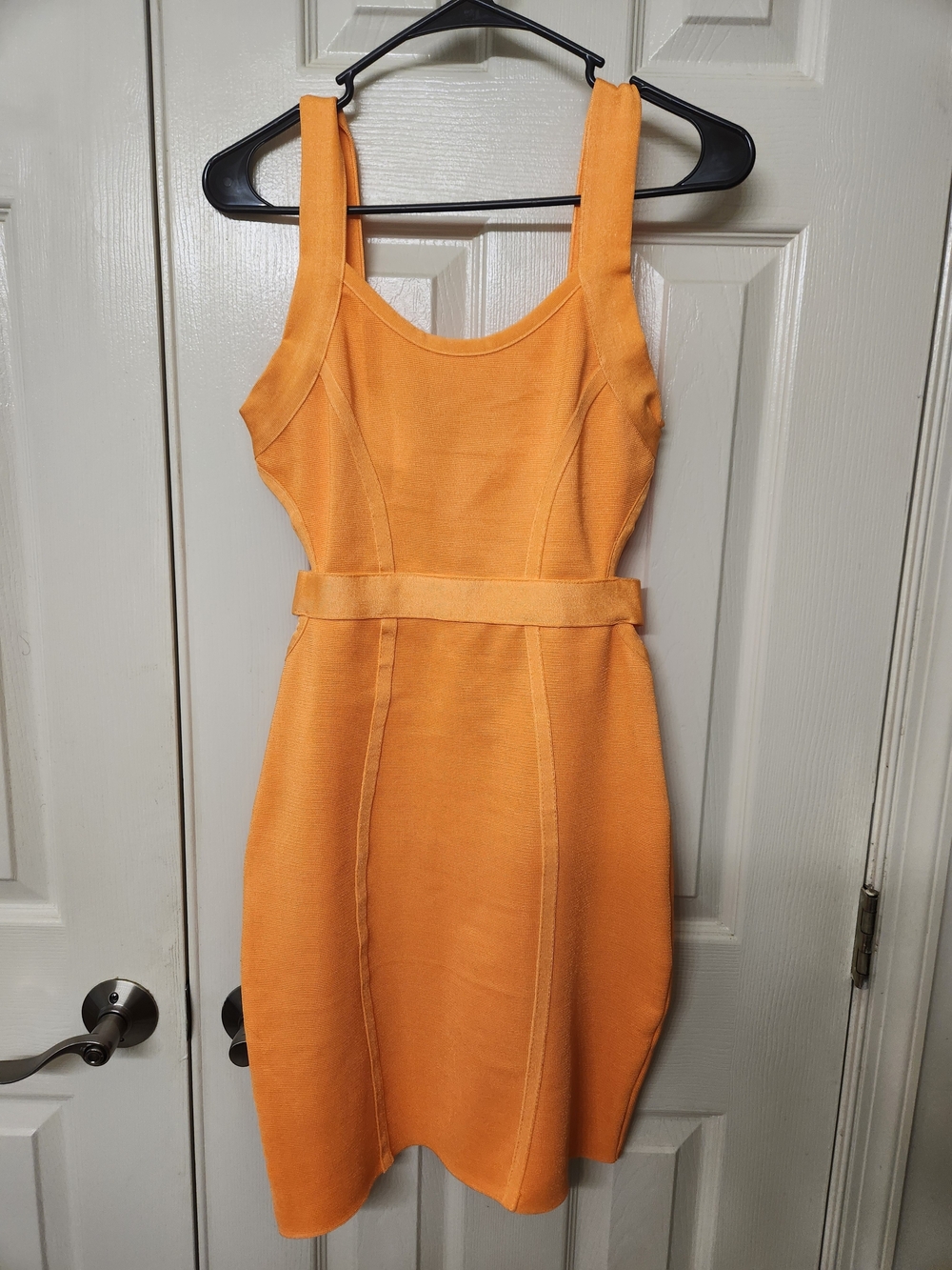 Orange Bandage Dress